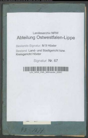 Knecht August Kirchhoff aus Amelunxen.