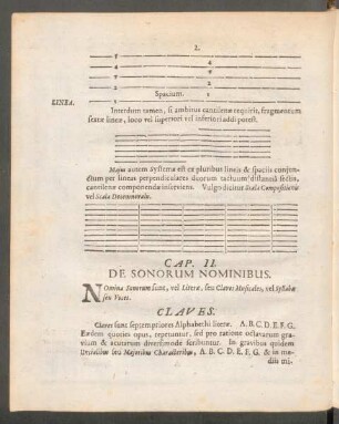 Cap. II. - De Sonorum Nominibus