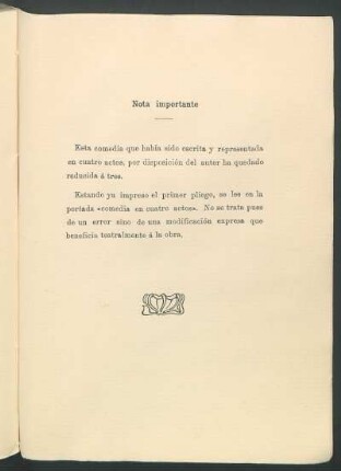 Nota importante