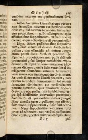 425-429, Instas. Sic etiam Deus diceretur ...