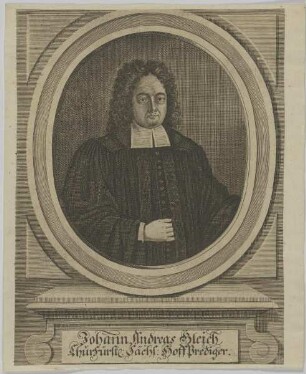 Bildnis des Johann Andreas Gleich