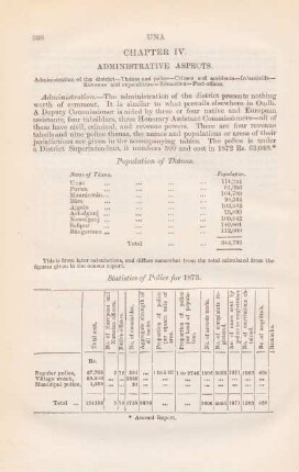 Chapter IV. Administrative aspects