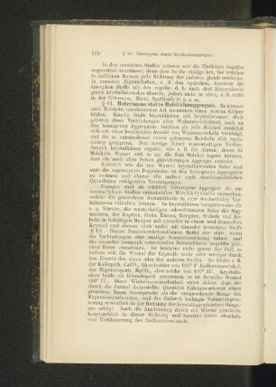 § 63. Heterogene starre Molekularaggregate.