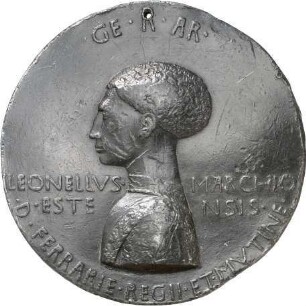 Pisano, Antonio, gen. Pisanello: Leonello d'Este