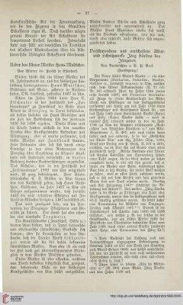 11: Ueber den Ulmer Meister Hans Multscher