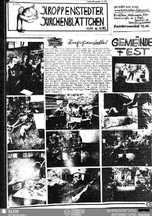 Kroppenstedter Gemeindefest