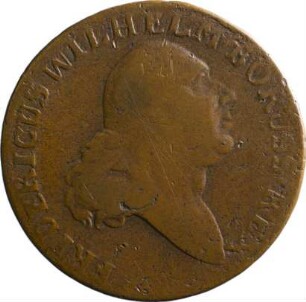 Münze, Dreigröscher (Düttchen), 1797