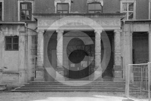 Eingangsportal Neues Schloss Bad Muskau