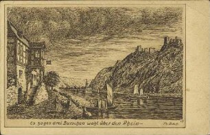Es zogen drei Burschen wohl über den Rhein