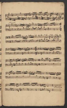 Stücke für Tasteninstrument; cemb; D-Dur; EngK 48