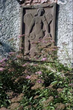 Relief an der Schlossmauer in Bonndorf
