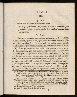 25-36, § XV. - § XX.; Praeses