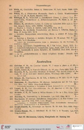 Australien (Nr. 660-673)