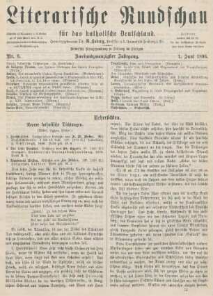 161-166 Neuere katholische Dichtungen