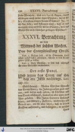XXXVI - XL.