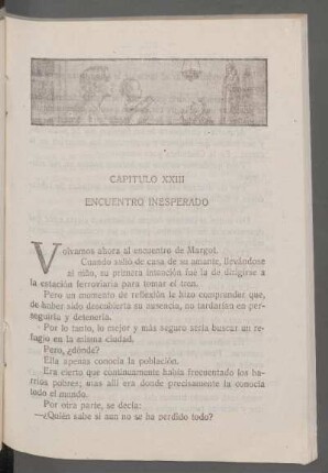 Capítulo XXIII - Encuentro inesperado