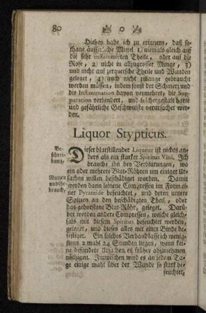 Liquor Stypticus.