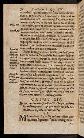 72-77, Caput XIV