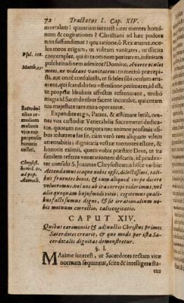 72-77, Caput XIV