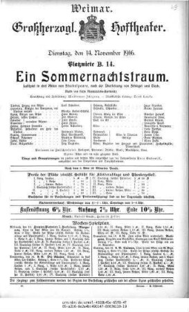 Ein Sommernachtstraum