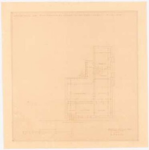 Garten Fraenkel, Berlin-Kladow: Grundriss Keller 1:100