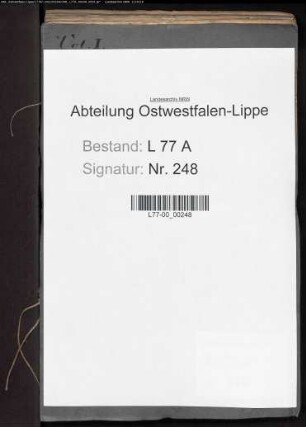 Anstellung und Bestätigung der Syndizi und Sekretäre des Fleckens (der Stadt) Lage
