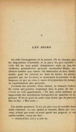 V Les Jours
