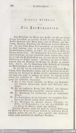 Zehnter Abschnitt. Die Forsttaxation