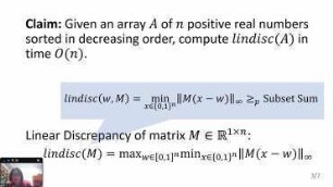 On the Computational Complexity of Linear Discrepancy