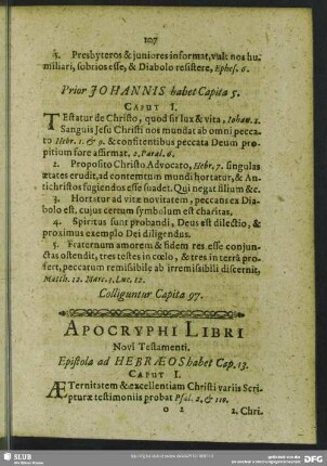 Apocryphi Libri Novi Testamenti