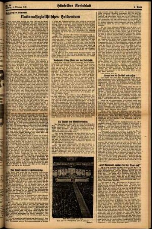 Zweite Ausgabe vom Montag, den 02. Februar 1942.