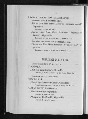 Neuere Meister