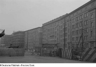 Baustelle der Windmühlenstraße