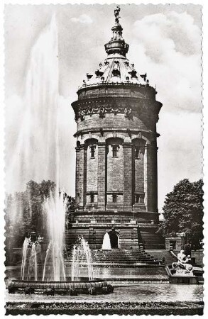 Wasserturm, Mannheim: Ansicht
