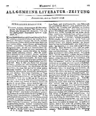 Schnurrer, C. F.: Erläuterungen der Würtembergischen Kirchen-Reformations- und Gelehrten-Geschichte. Tübingen: Cotta 1798