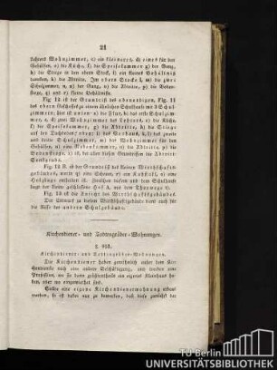 Kirchendiener- und Todtengräber-Wohnungen