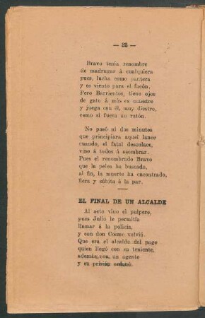 El final de un alcalde