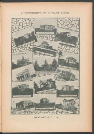 Alrededores de Buenos Aires _ Martinez (F. C. C. A.)