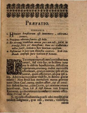 Disputatio Juris Gentium, De Postliminio In Pace, Et Amnestia