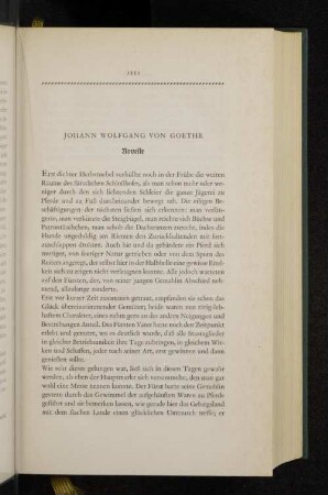 Johann Wolfgang von Goethe