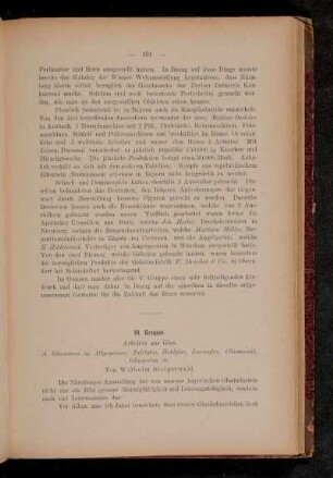 A. Glaswaren im Allgemeinen; Tafelglas, Hohlglas, Luxusglas, Glasmosaik, Glasperlen etc.