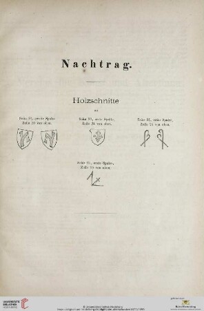 Nachtrag