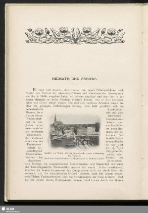 Heimath und Fremde