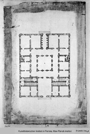 Grundriss Wohngebäude