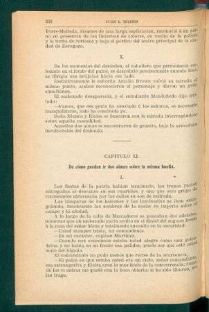 Capítulo XI. - De cómo pueden ir dos almas sobre la misma huella.