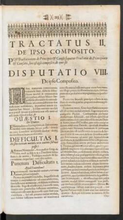 Disputatio VIII. De ipso Composito