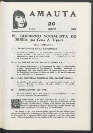 El gobierno socialista de Rusia