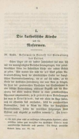 1-18 Die katholische Kirche und die Reformen