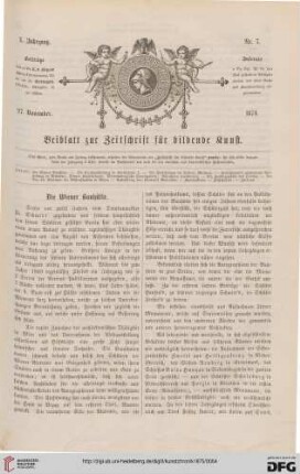 Heft 7 (27. November 1874)