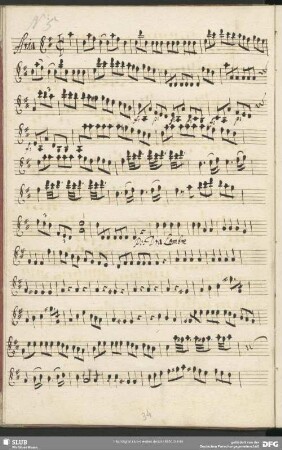 No. 5 Aria: Fra l'ombre un lampo solo